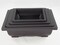 4 Mix 6.25"-10" Rectangular Plastic Bonsai, Cactus / Succulent Pot - Dark Brown